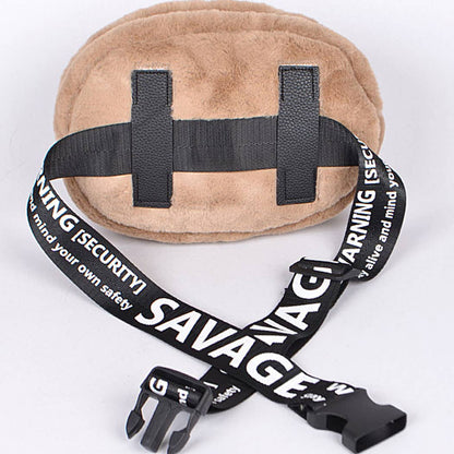 Cutie Faux Fur Fanny Pack