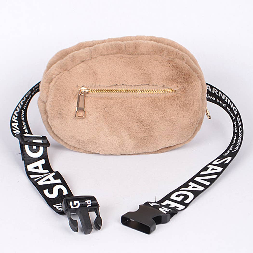 Cutie Faux Fur Fanny Pack