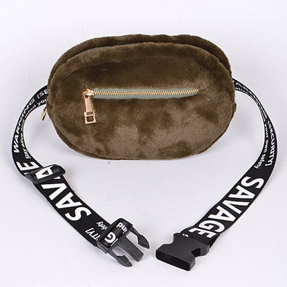 Cutie Faux Fur Fanny Pack