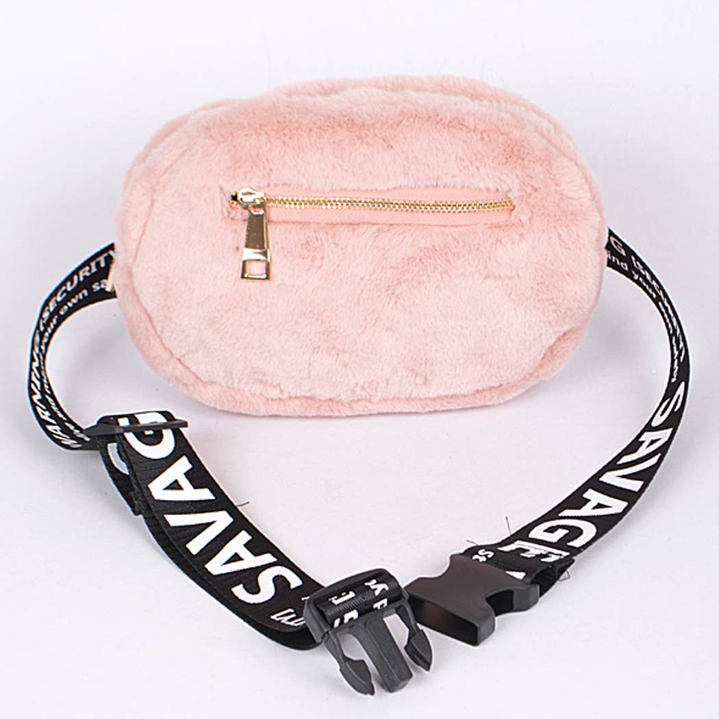Cutie Faux Fur Fanny Pack
