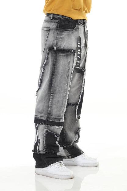 Black/White Cut and Sewn Baggy