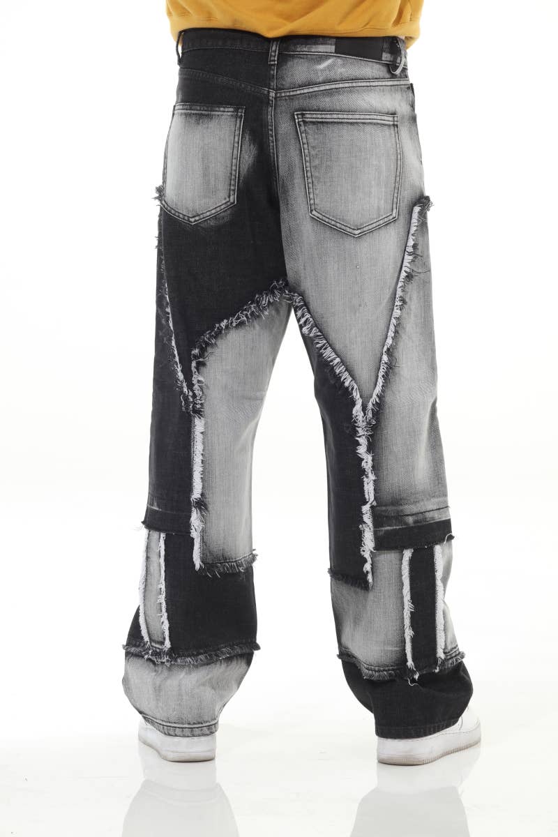 Black/White Cut and Sewn Baggy