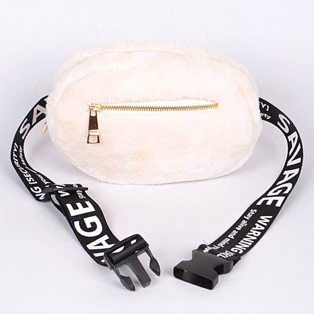 Cutie Faux Fur Fanny Pack