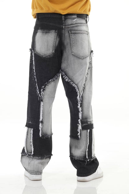 Black/White Cut and Sewn Baggy