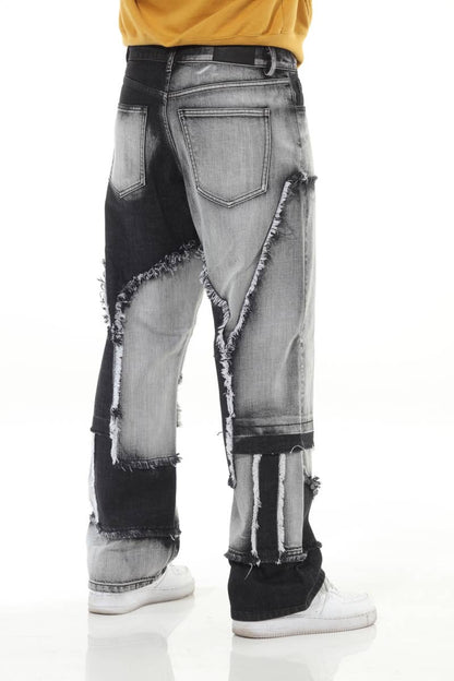Black/White Cut and Sewn Baggy