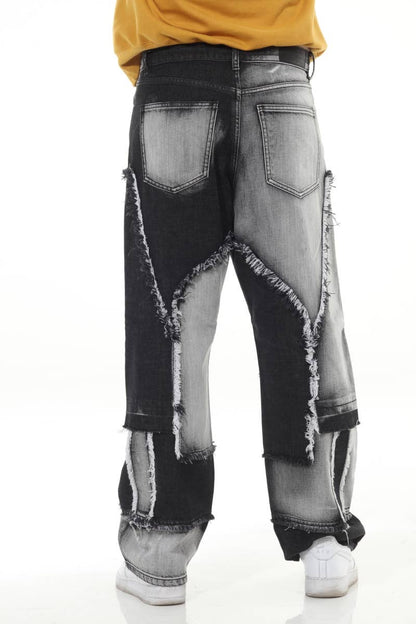 Black/White Cut and Sewn Baggy