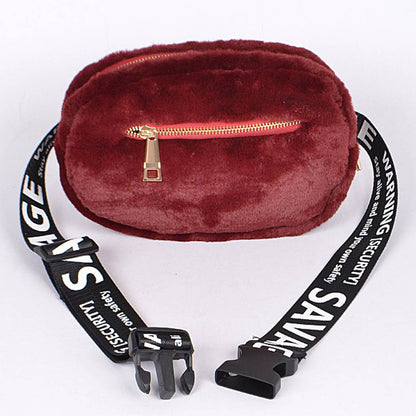 Cutie Faux Fur Fanny Pack