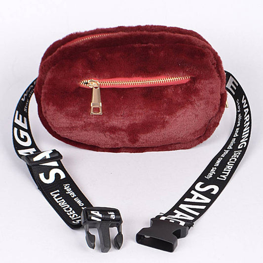 Cutie Faux Fur Fanny Pack