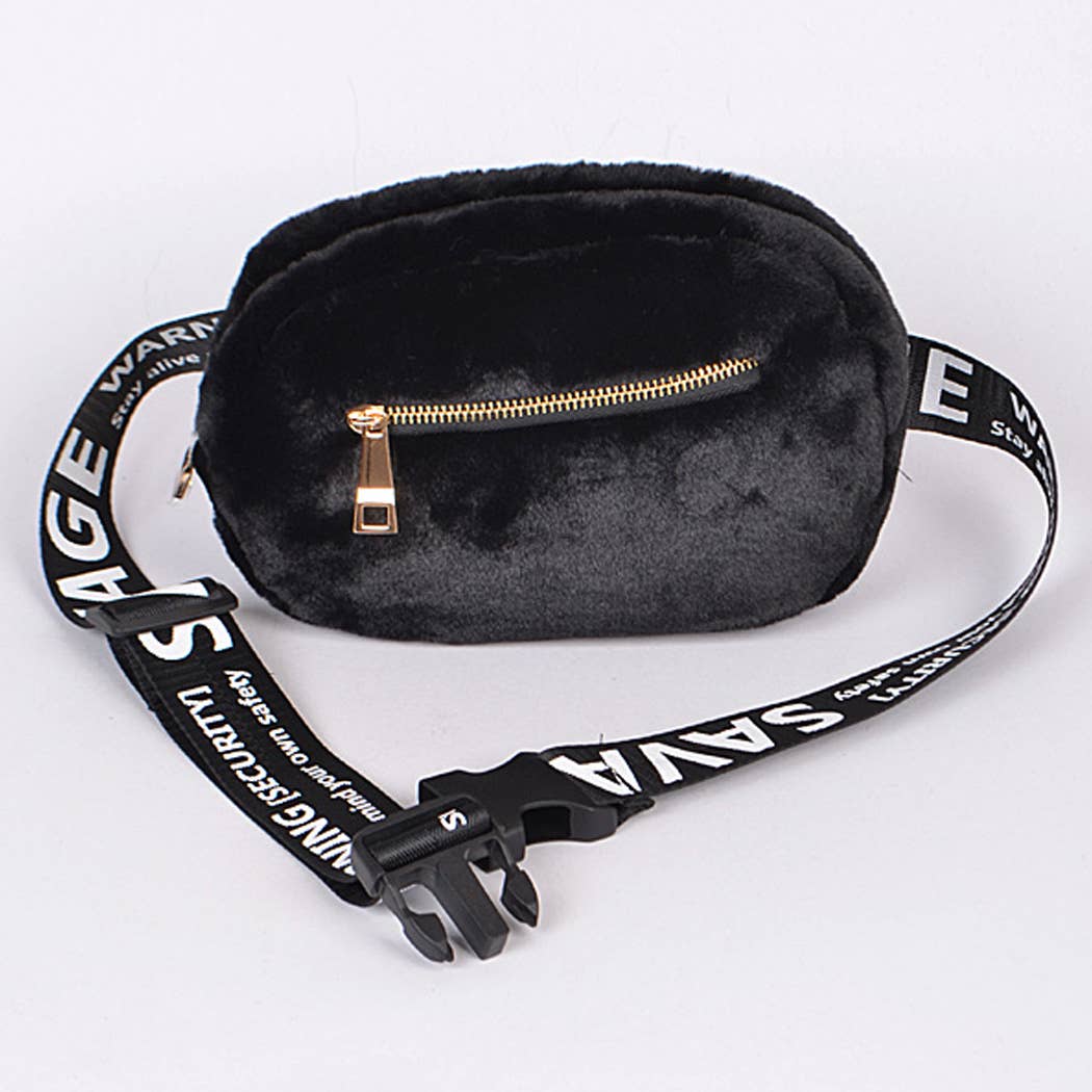 Cutie Faux Fur Fanny Pack