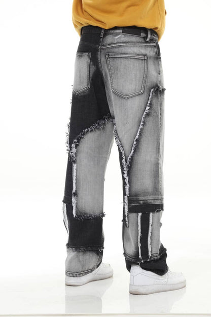 Black/White Cut and Sewn Baggy