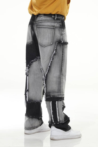 Black/White Cut and Sewn Baggy