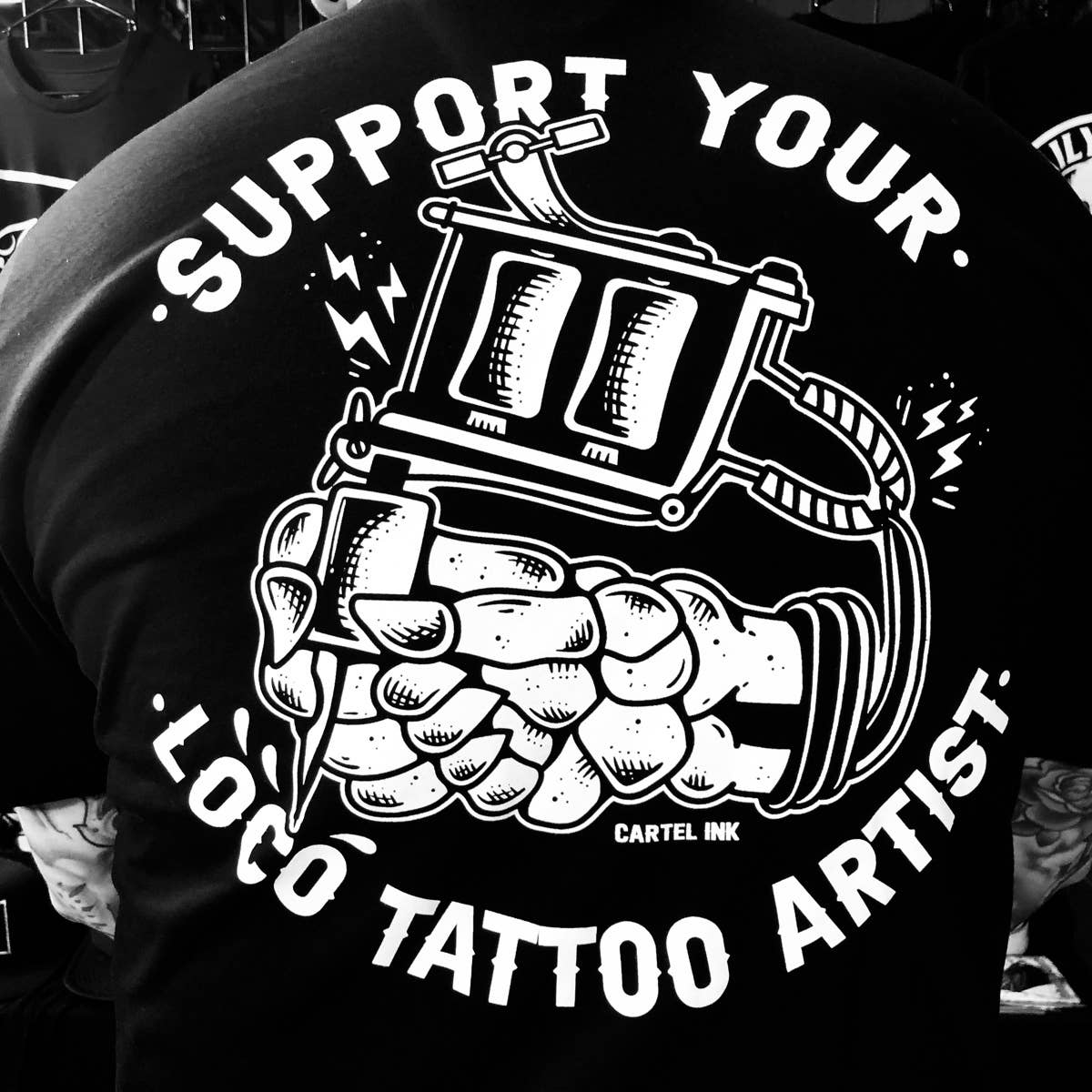 Support Your Loco Tattoo Artist