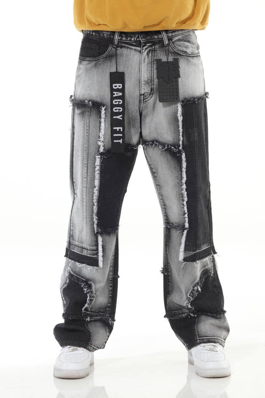 Black/White Cut and Sewn Baggy